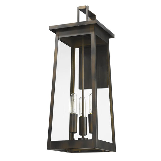 Alden 3-Light Oil-Rubbed Bronze Wall Light HomeRoots