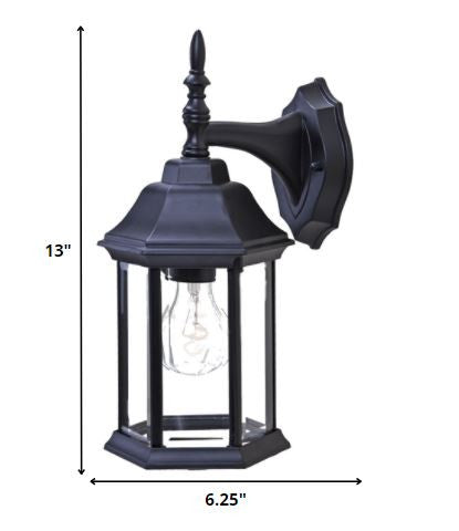 White Clear Glass Swing Arm Wall Light HomeRoots