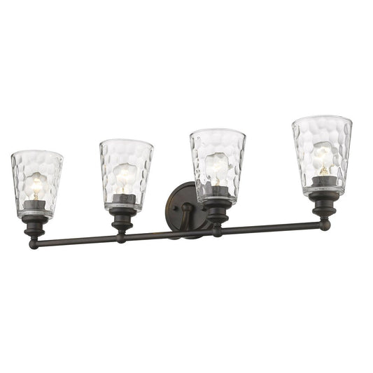 Mae 4-Light Oil-Rubbed Bronze Vanity HomeRoots