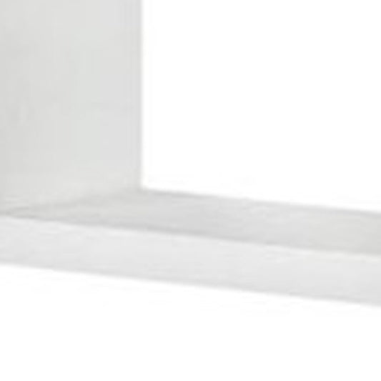 24" Two Shelves Solid Wood Wall Mounted Shelving Unit HomeRoots