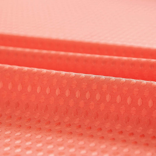Coral Sheer and Grid Shower Curtain and Liner Set HomeRoots