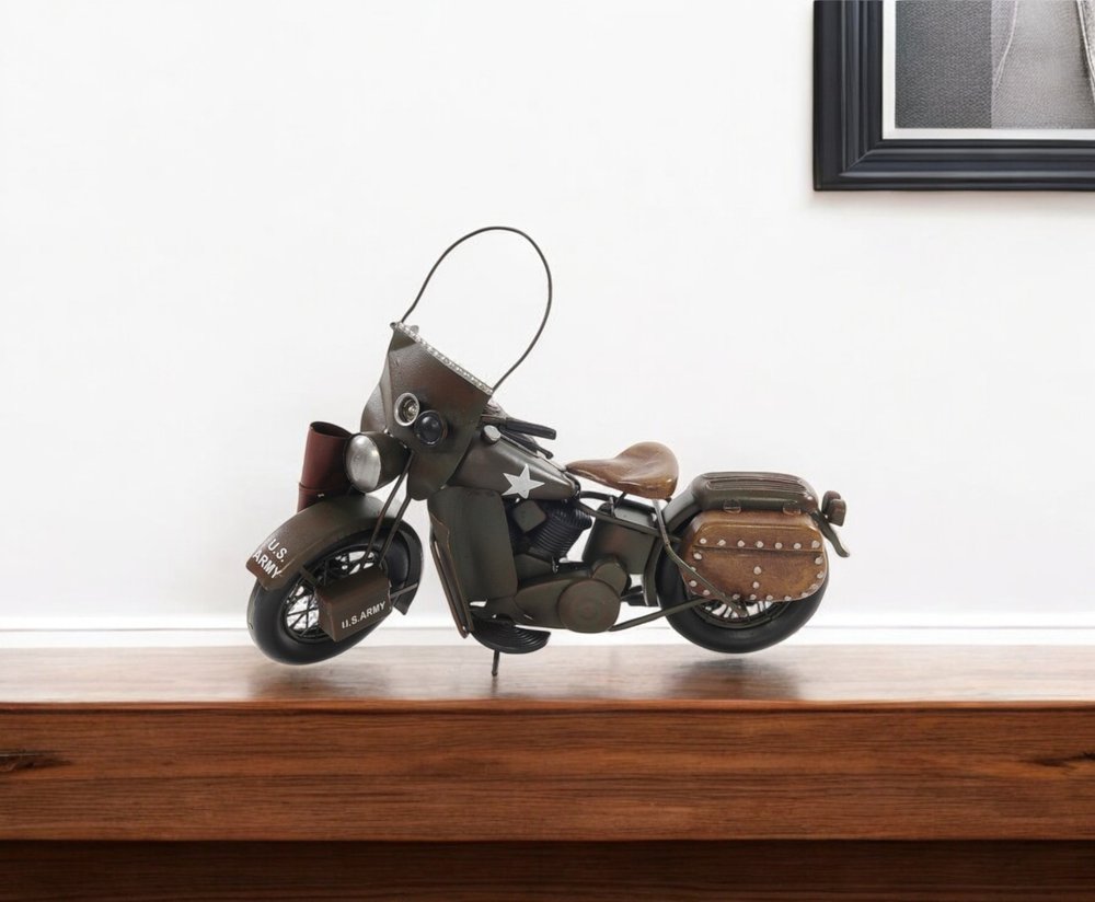 c1942 WLA Harley Davidson Sculpture HomeRoots