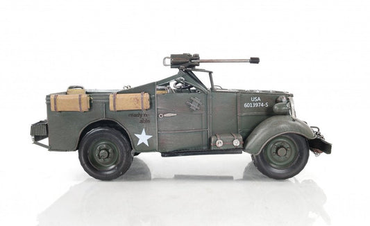 6" Green Metal Hand Painted Model Car HomeRoots