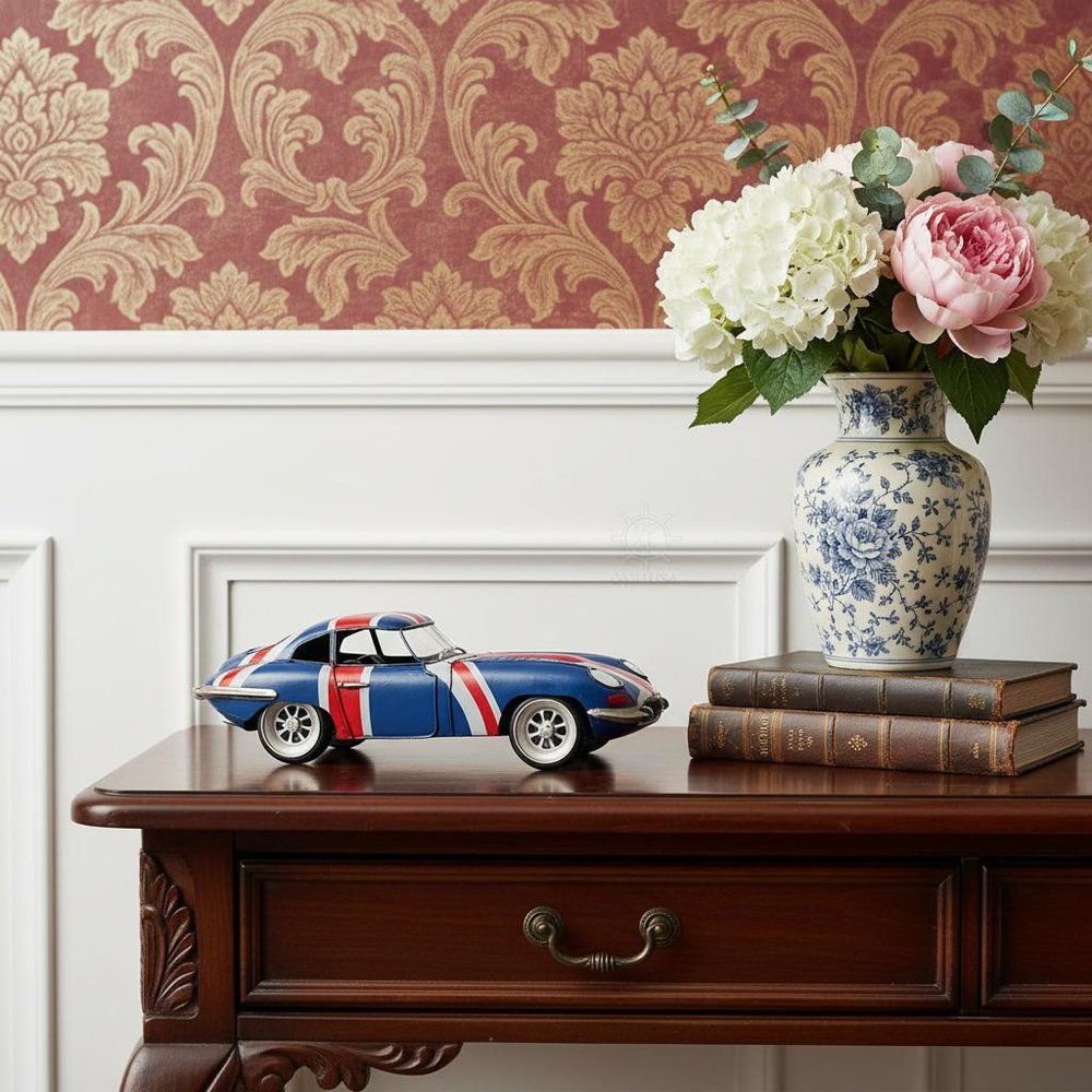 c1961 Jaguar E-Type Sculpture HomeRoots