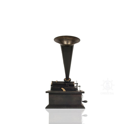 c1901 Edison Standard Phonograph Replica Sculpture HomeRoots