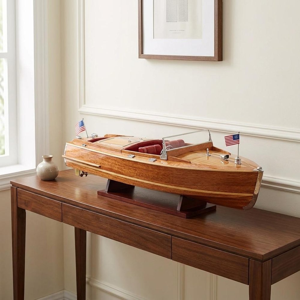 c1938 Chris Craft Runabout Large Model HomeRoots