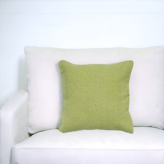 20" Green Cotton Throw Pillow FurniFindUSA
