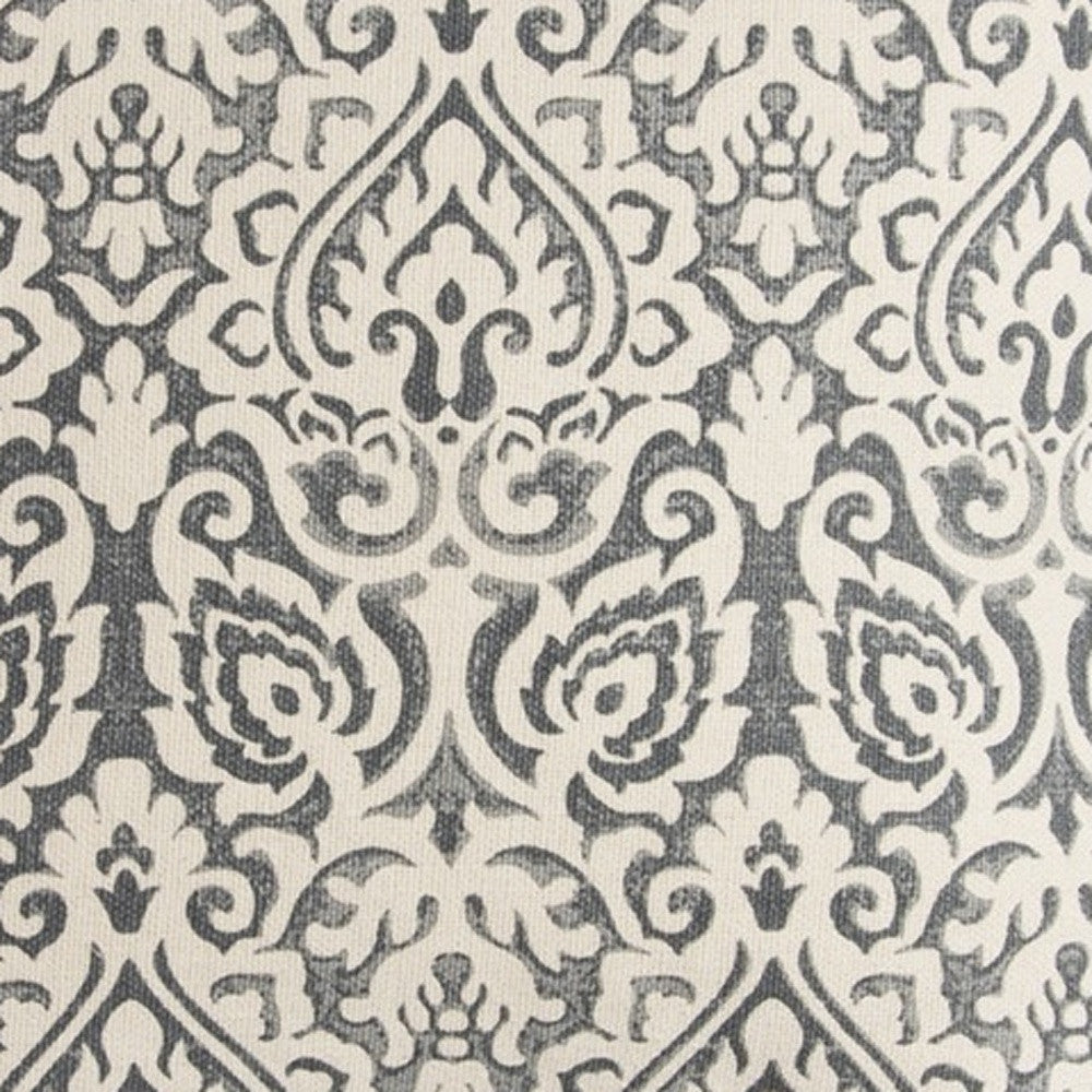 22" Light Gray Cotton Throw Pillow FurniFindUSA