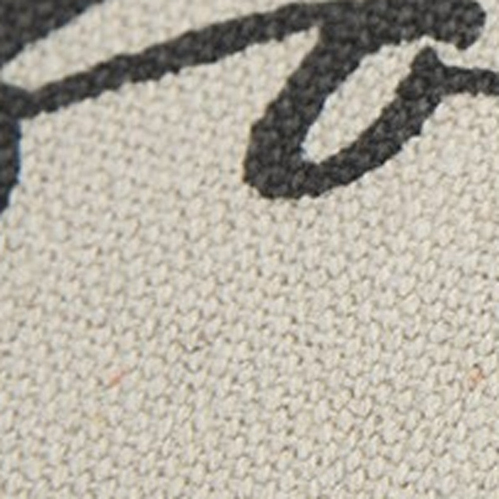 Gray Taupe To Nights Throw Pillow FurniFindUSA