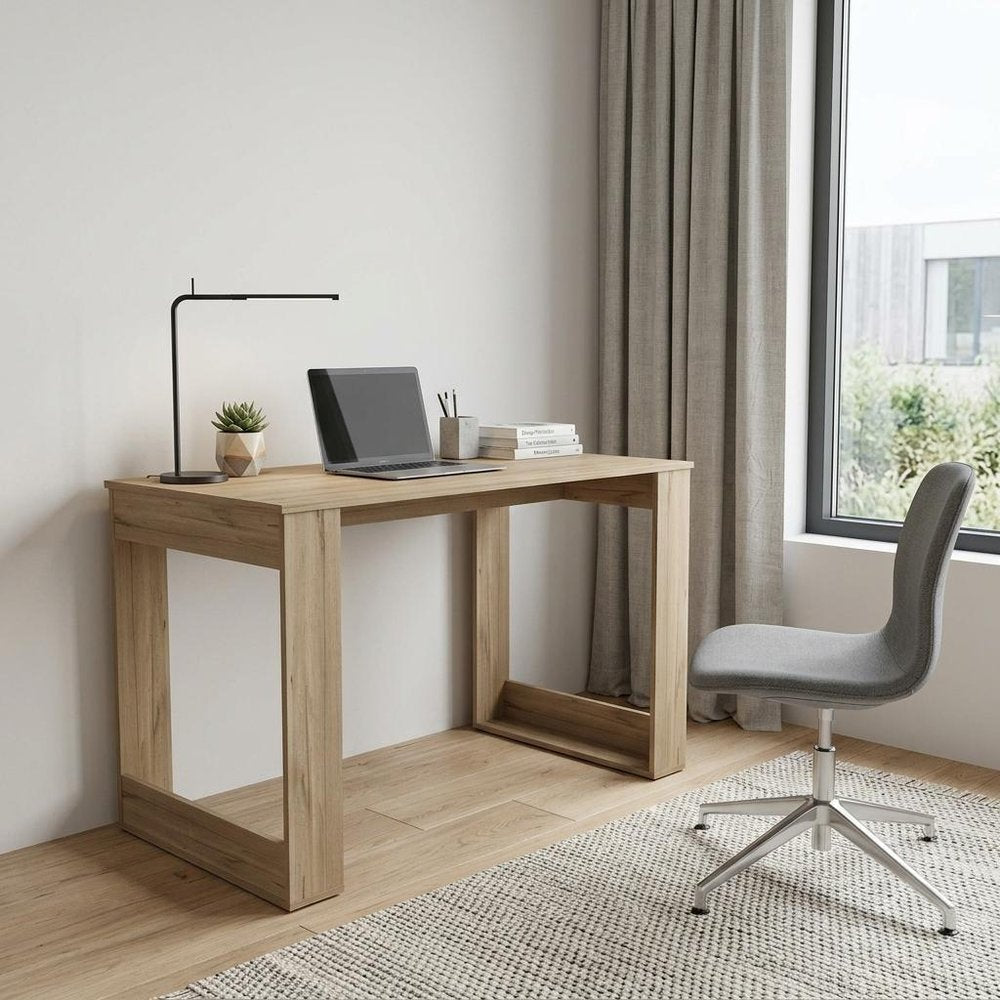 47" Espresso Computer Desk HomeRoots