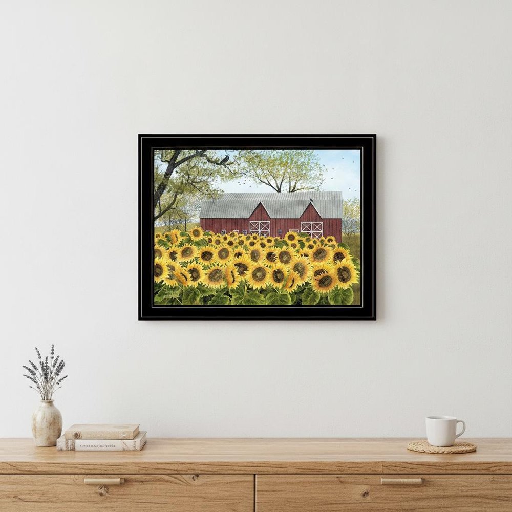 Sunshine 5 Black Framed Print Wall Art HomeRoots