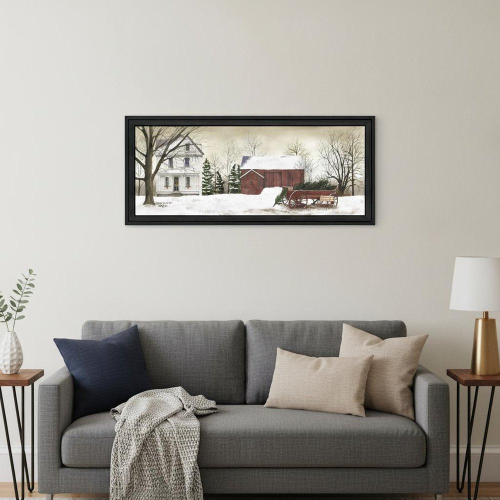 Christmas Trees for Sale 5 Black Framed Print Wall Art HomeRoots