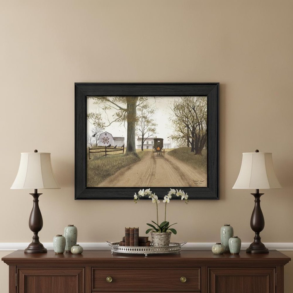 Headin Home 8 Black Framed Print Wall Art HomeRoots