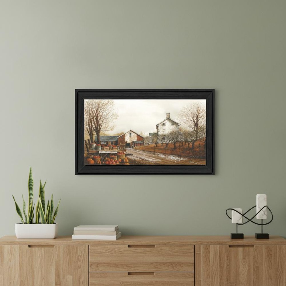 Autumns Bounty Black Framed Print Wall Art HomeRoots