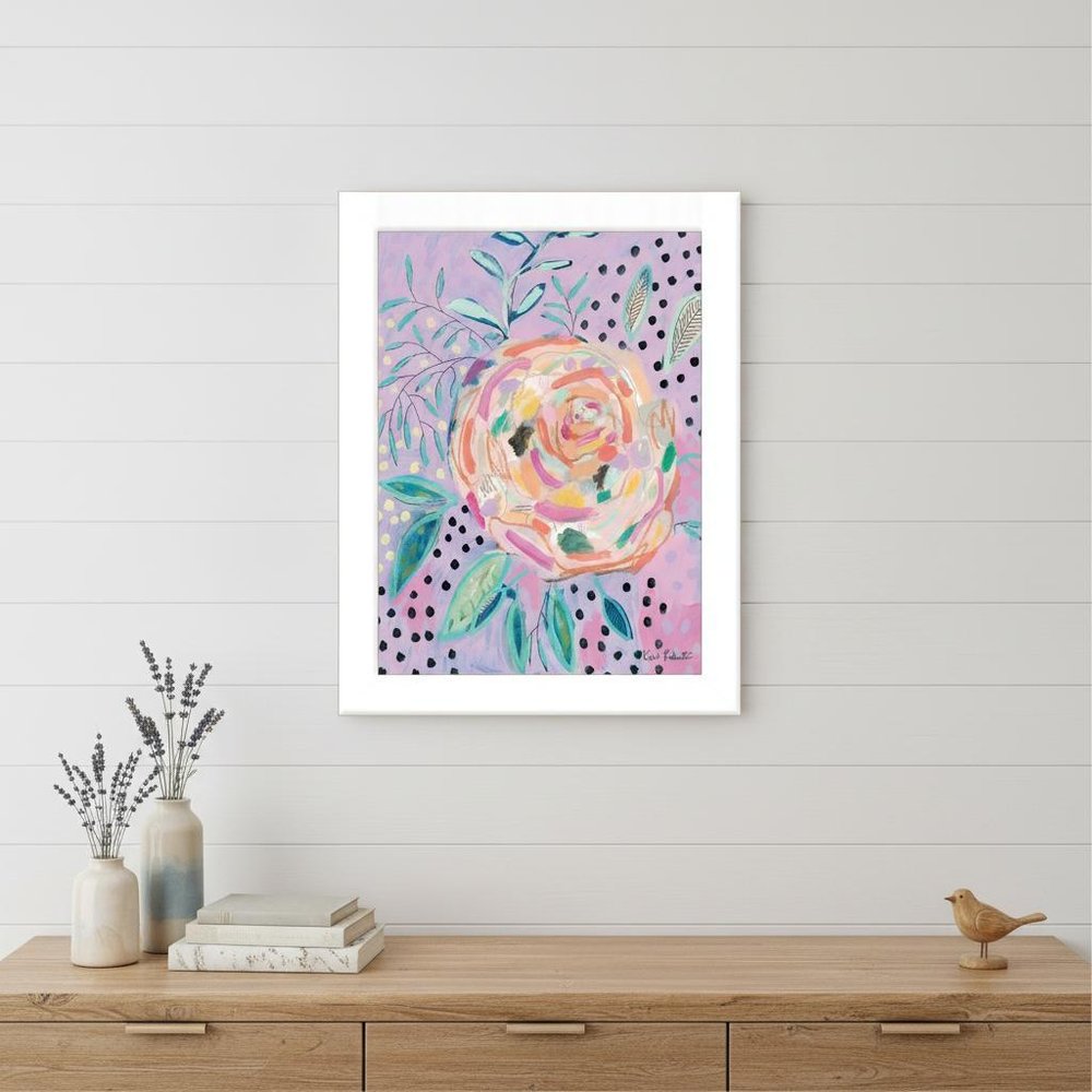 Master the Chaos 3 White Framed Print Wall Art HomeRoots