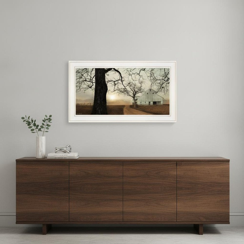 Millersburg Sunrise 2 White Framed Print Wall Art HomeRoots