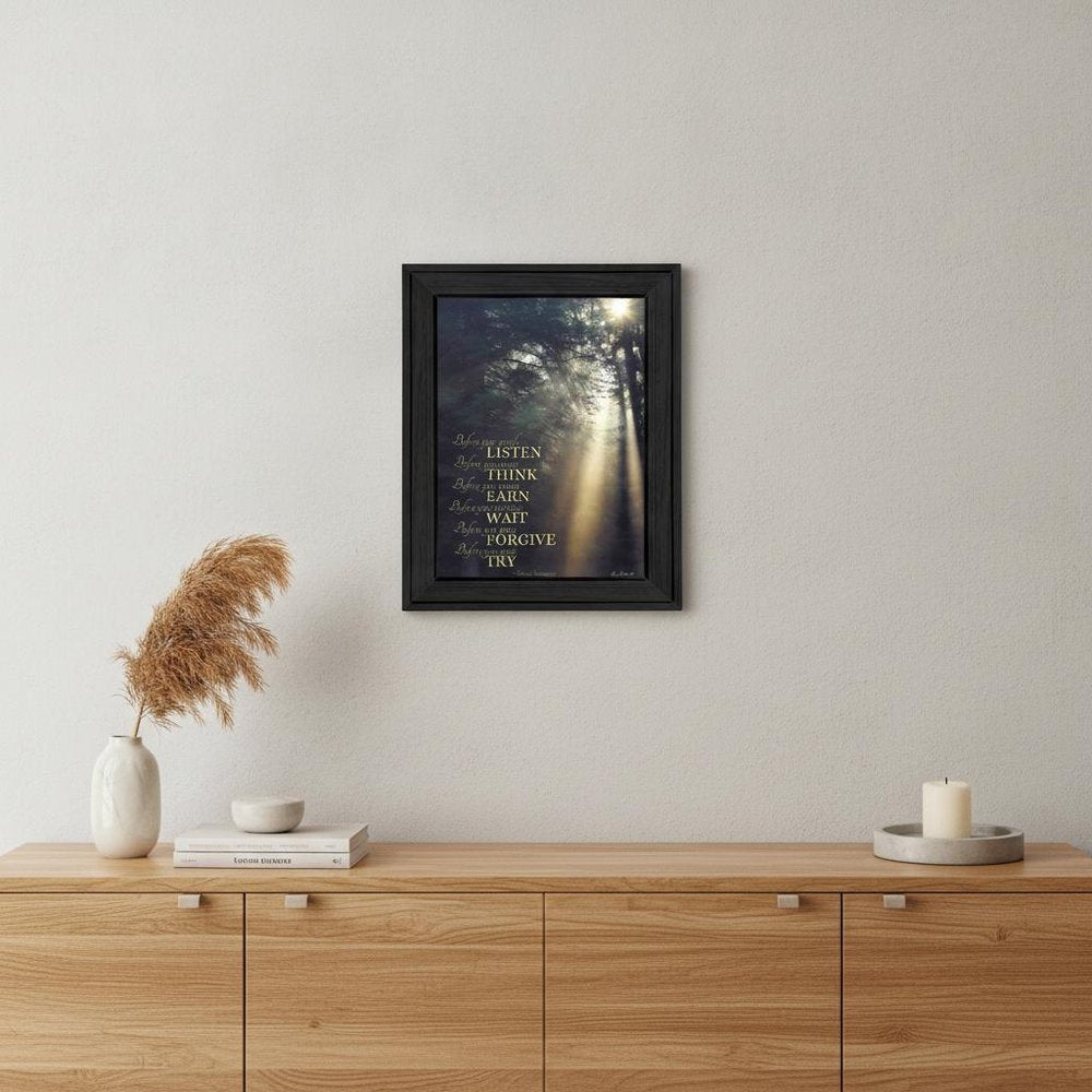 Before You 2 Black Framed Print Wall Art HomeRoots