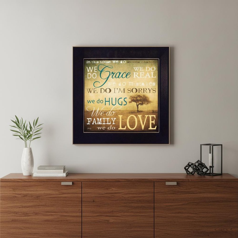 We Do 2 Black Framed Print Wall Art HomeRoots