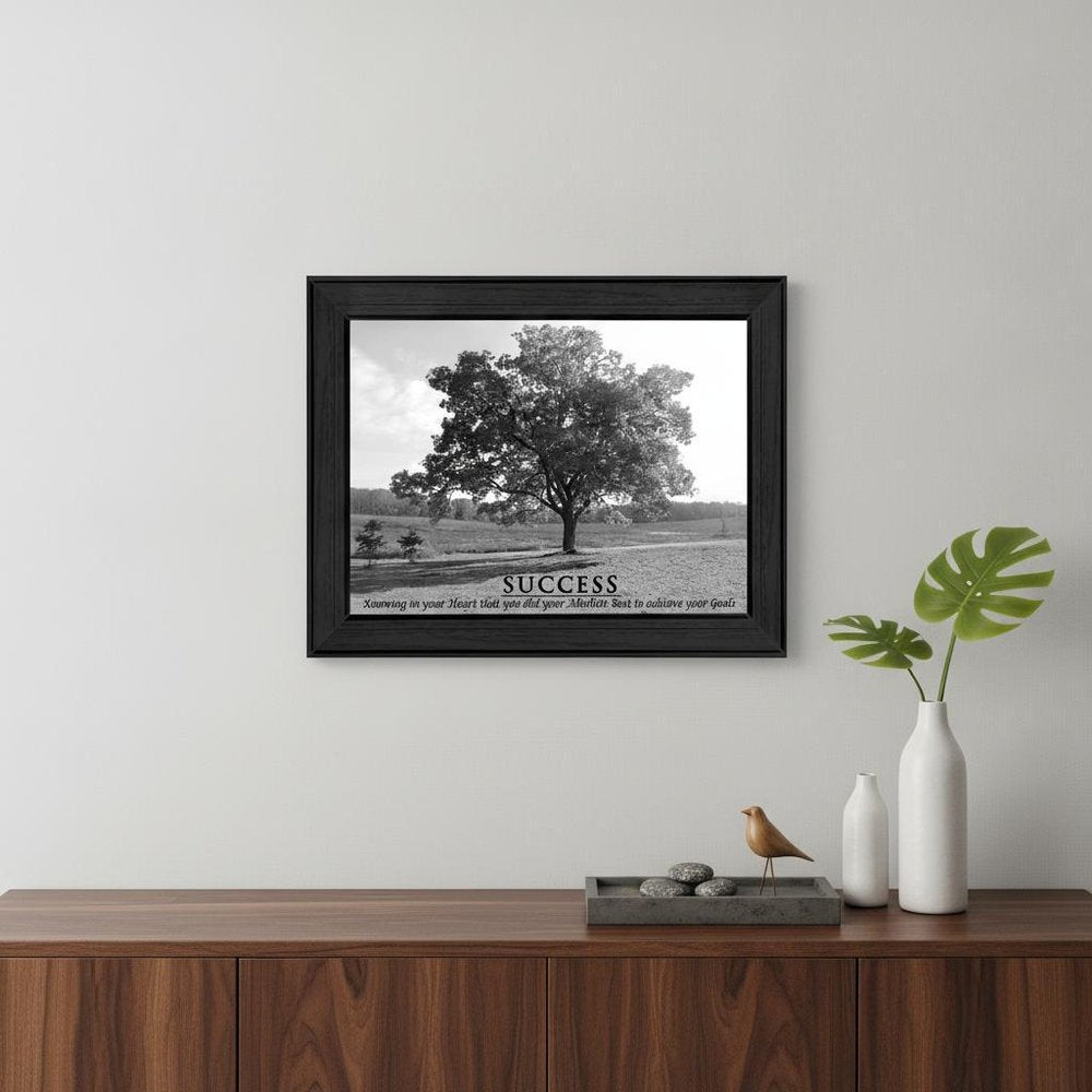 Success 5 Black Framed Print Wall Art HomeRoots