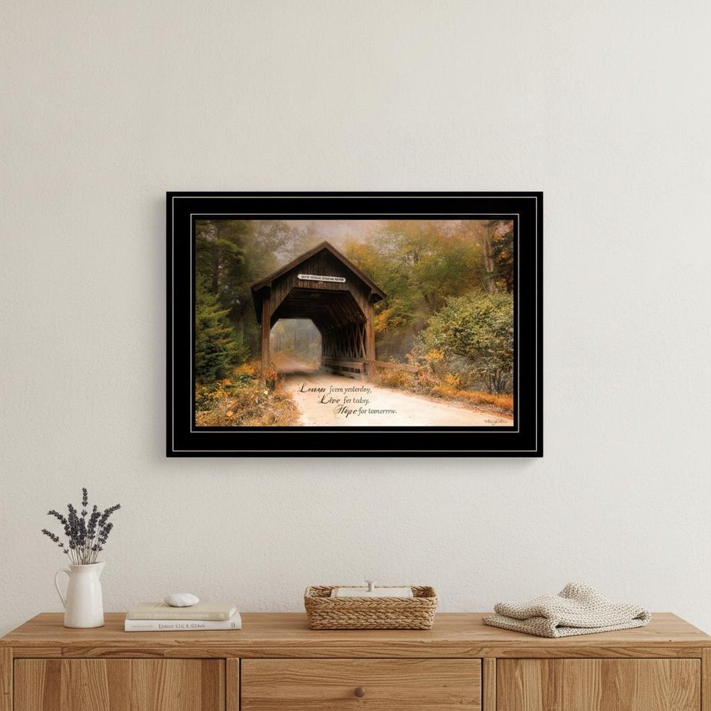 Live for Today 2 Black Framed Print Wall Art HomeRoots