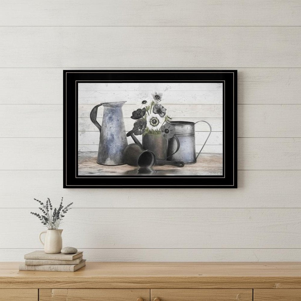 Floral Farmhouse I 2 Black Framed Print Wall Art HomeRoots