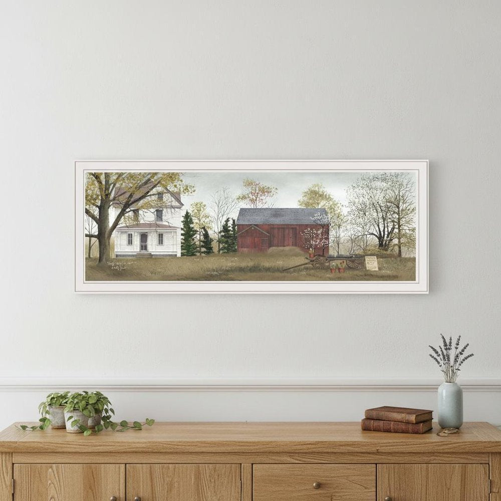 Spring Flowers for Sale 6 White Framed Print Wall Art HomeRoots