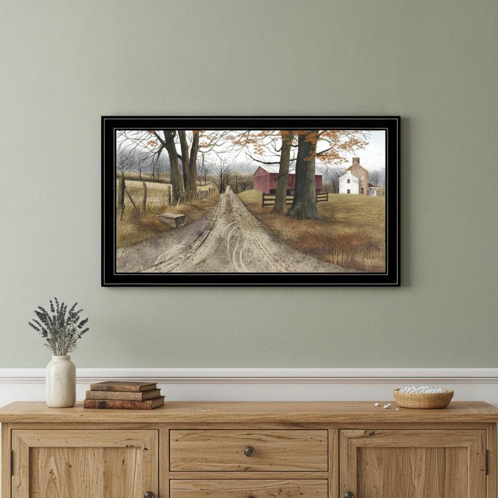 The Road Home 9 Black Framed Print Wall Art HomeRoots