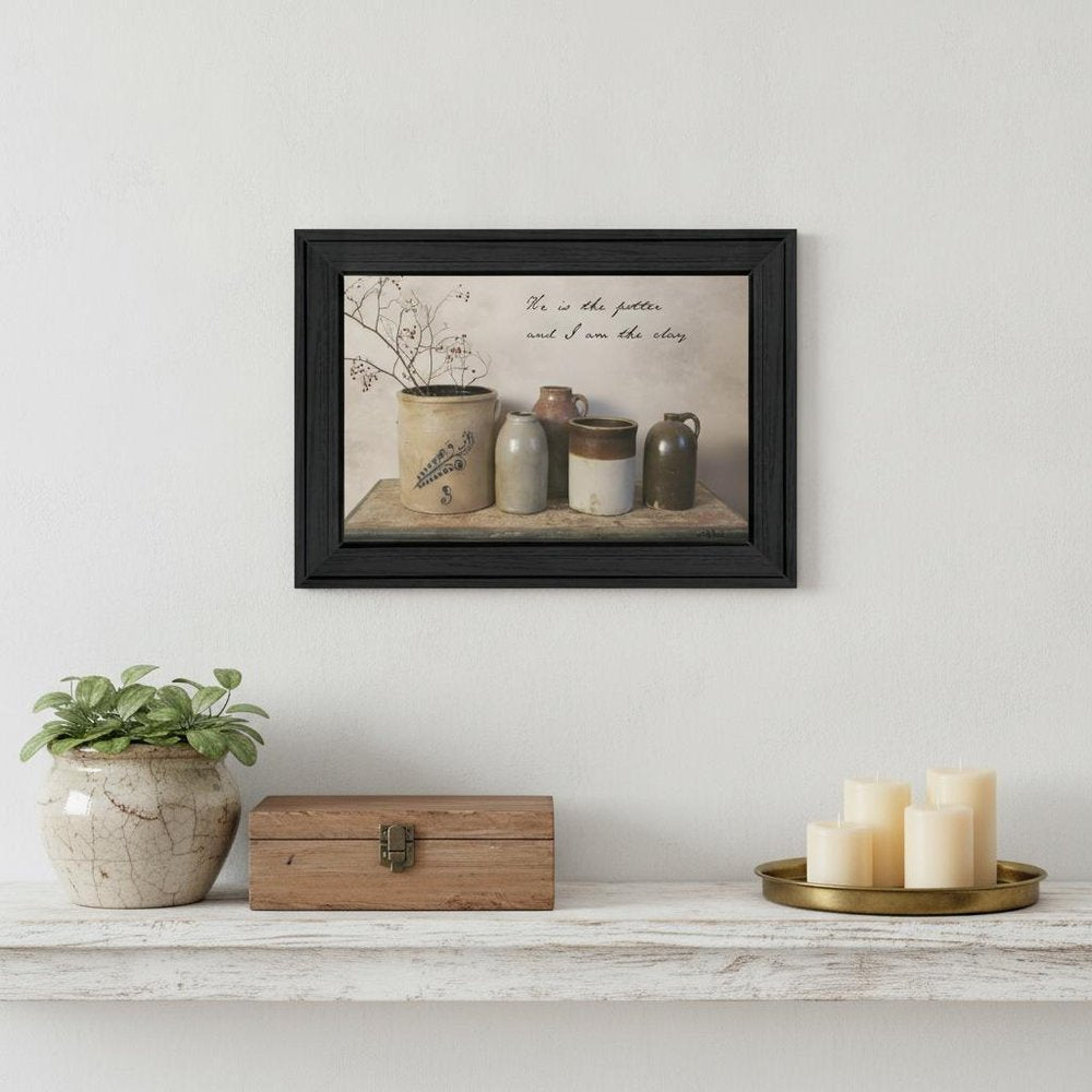He is the Potter 2 Black Framed Print Wall Art HomeRoots