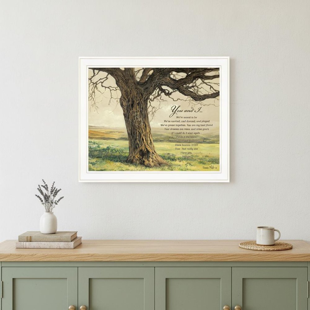 Forever 3 White Framed Print Wall Art HomeRoots