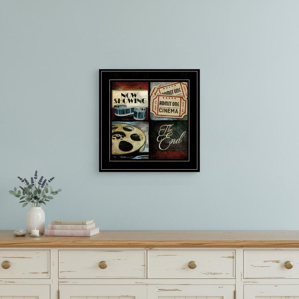 At The Movies I 3 Black Framed Print Wall Art HomeRoots