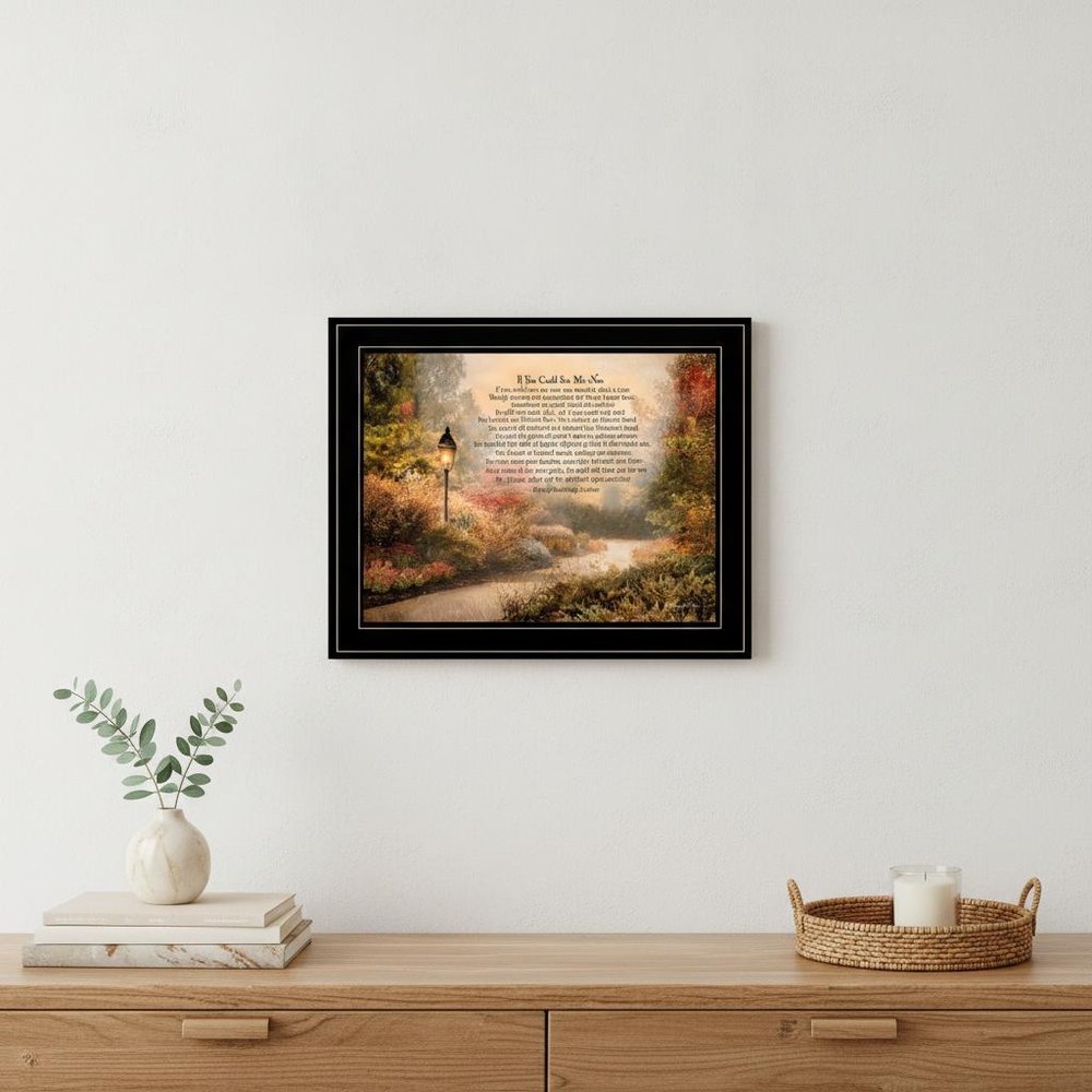 If You Could See Me Now 5 Black Framed Print Wall Art HomeRoots