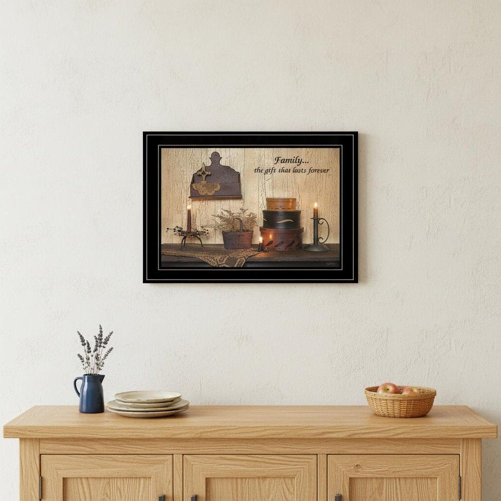 Forever Family 5 Black Framed Print Wall Art HomeRoots