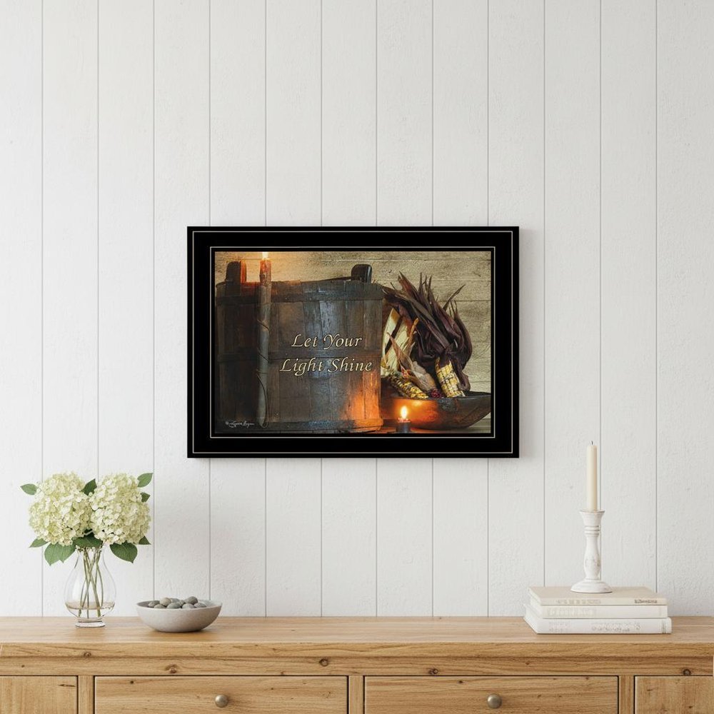 Indian Corn 3 Black Framed Print Wall Art HomeRoots