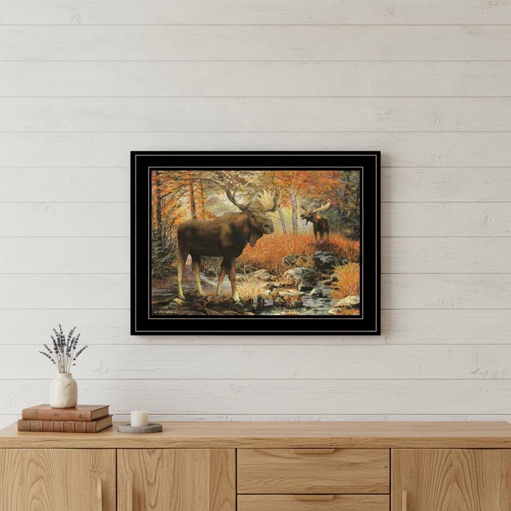 Call of the Wild 3 Black Framed Print Wall Art HomeRoots