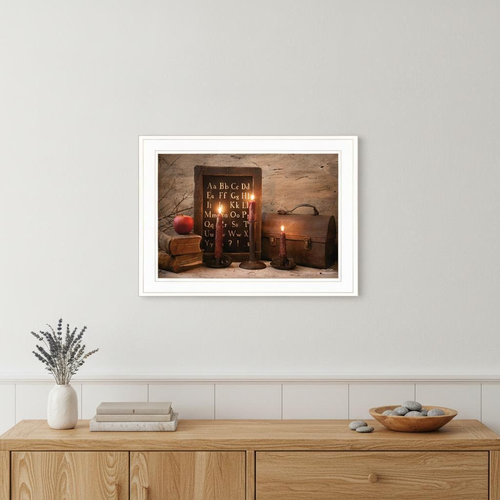 School Nights 2 White Framed Print Wall Art HomeRoots