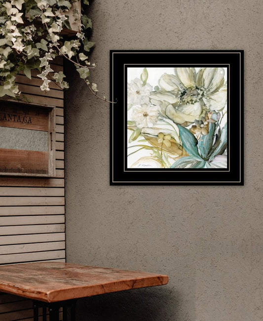 Sea glass Garden II 3 Black Framed Print Wall Art HomeRoots