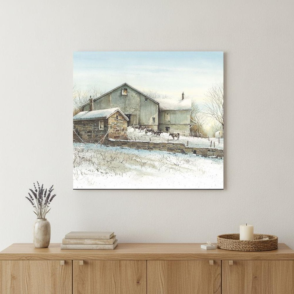February Morning Black Framed Print Wall Art HomeRoots