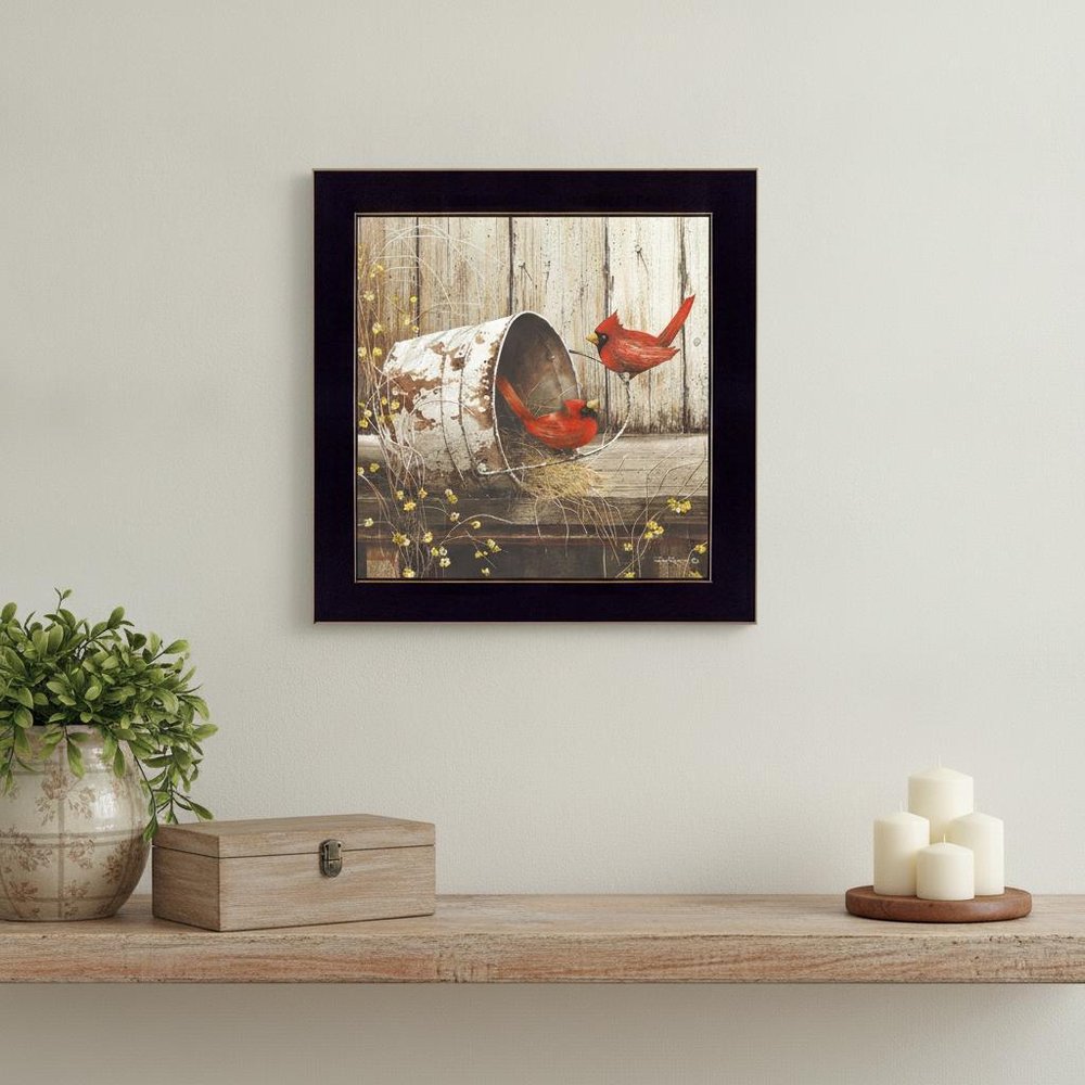 Playing Around 2 Black Framed Print Wall Art HomeRoots