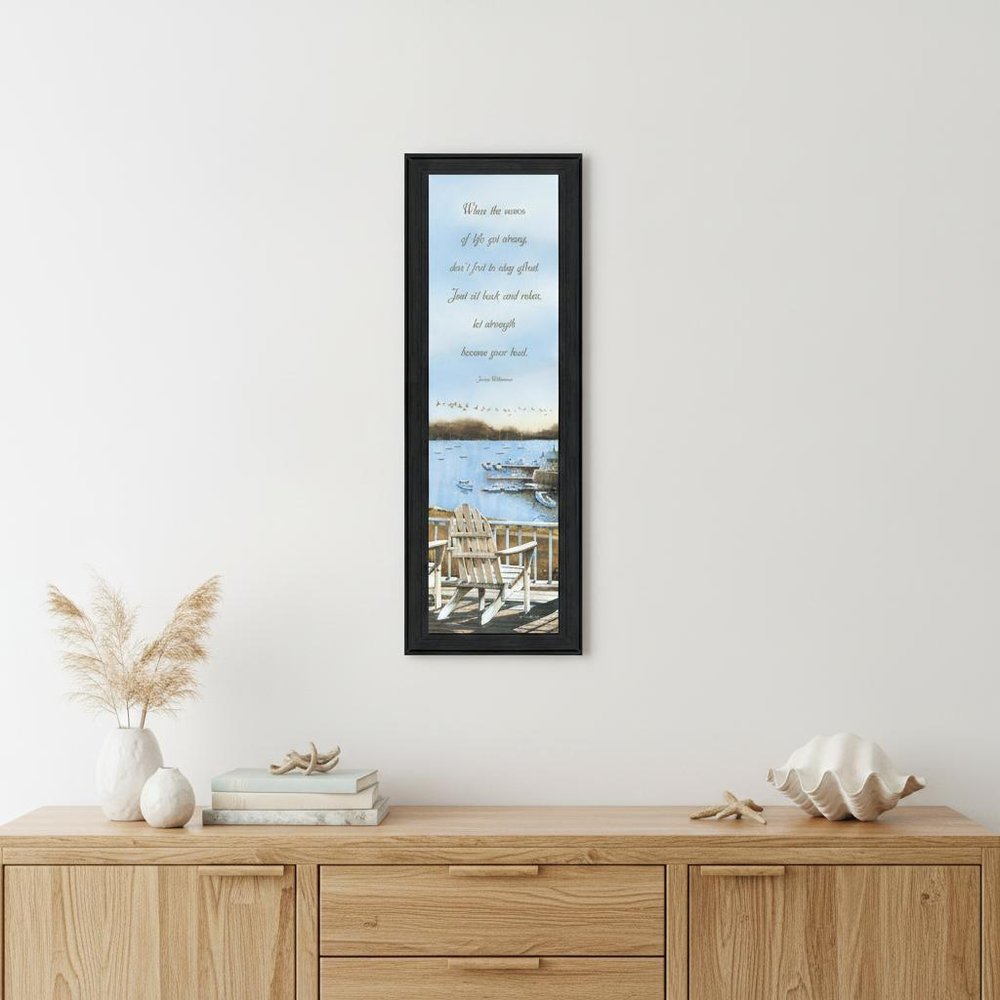 Strength 3 Black Framed Print Wall Art HomeRoots