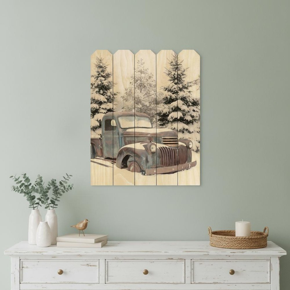 Chevy at the Farm Unframed Print Wall Art HomeRoots