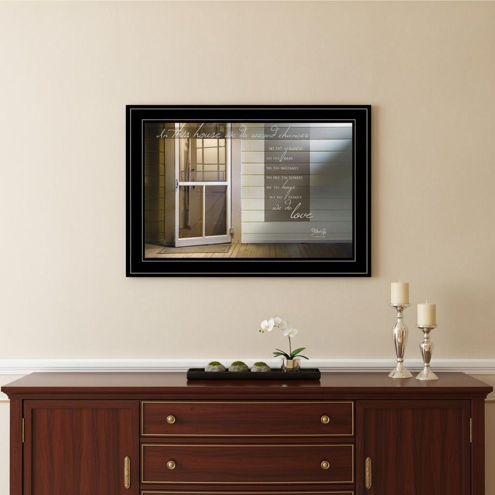 Second Chances 3 Black Framed Print Wall Art HomeRoots