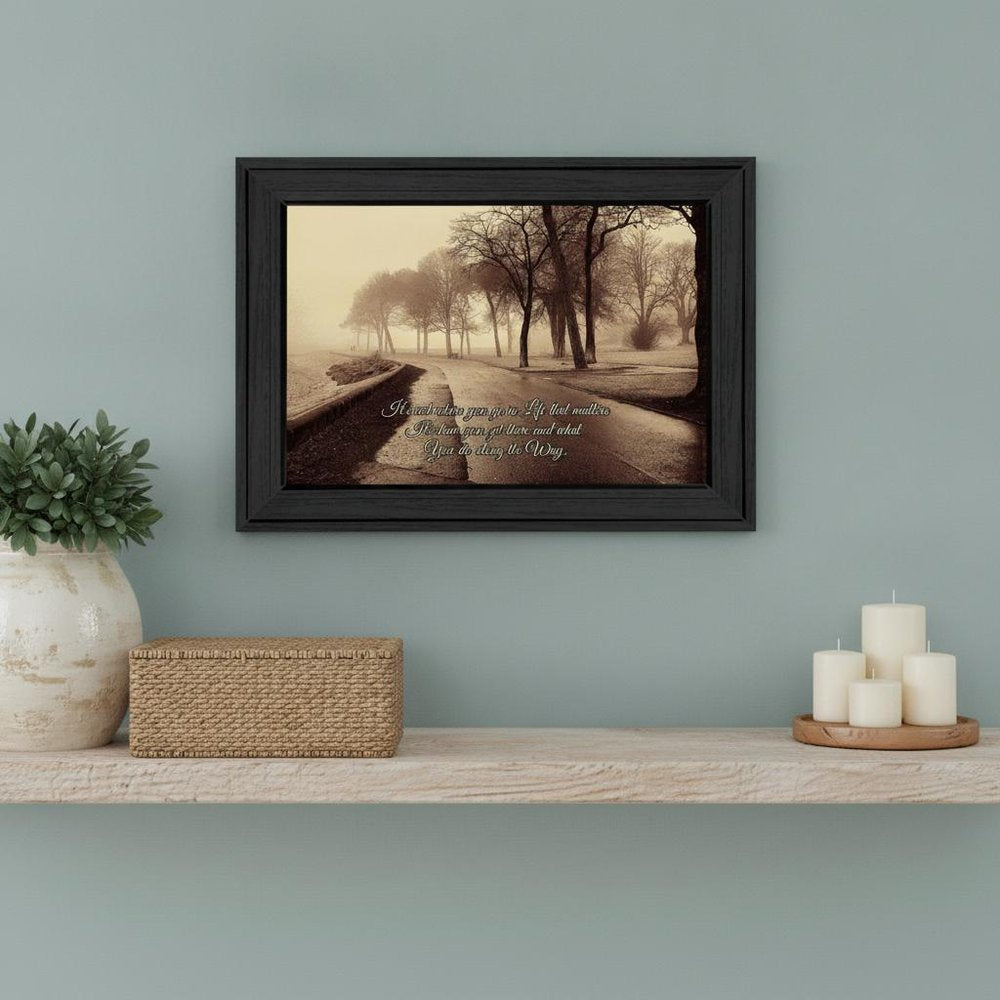 What Really Matters Black Framed Print Wall Art HomeRoots