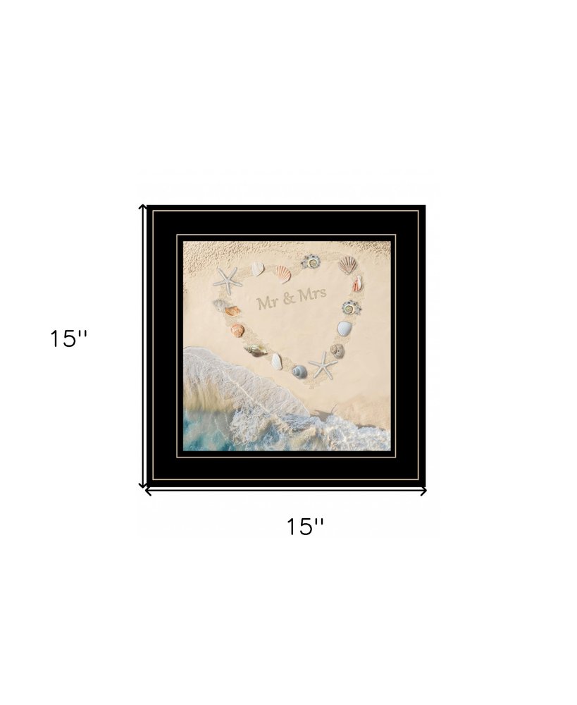 Marriage is a Beach 2 White Framed Print Wall Art HomeRoots
