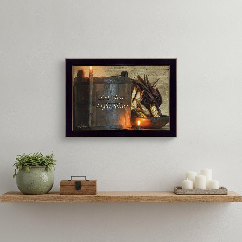Indian Corn 1 Black Framed Print Wall Art HomeRoots