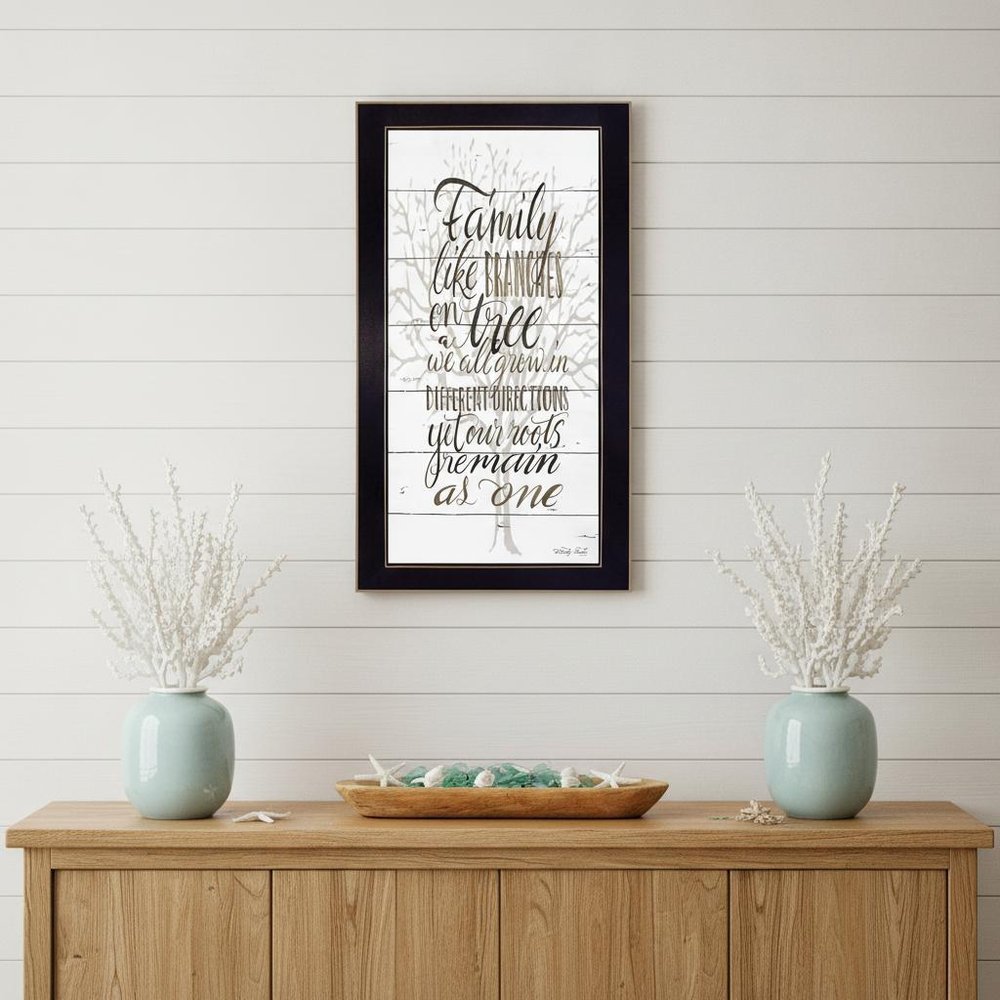 Family 3 Black Framed Print Wall Art HomeRoots