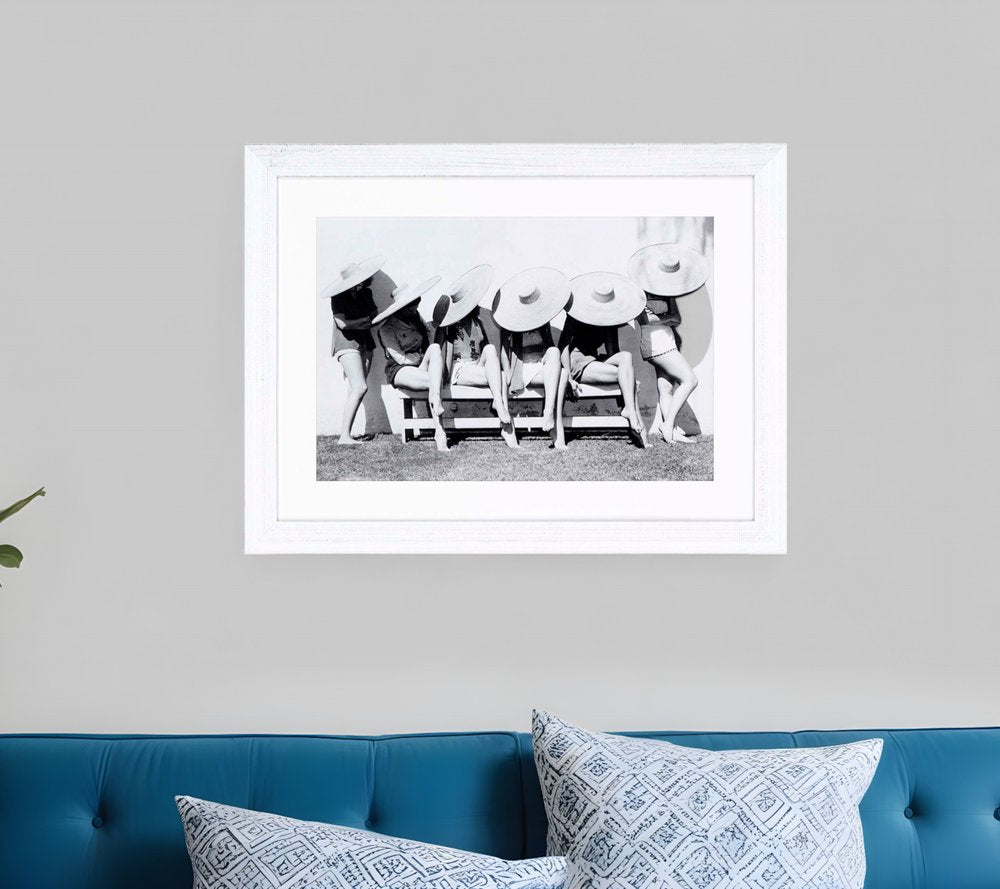 Fill to the Brim Framed Art White Picture Frame Print Wall Art HomeRoots