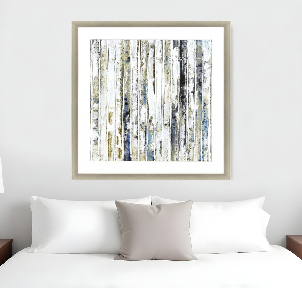 Visionaire 2 Framed Art Silver Picture Frame Print Wall Art HomeRoots