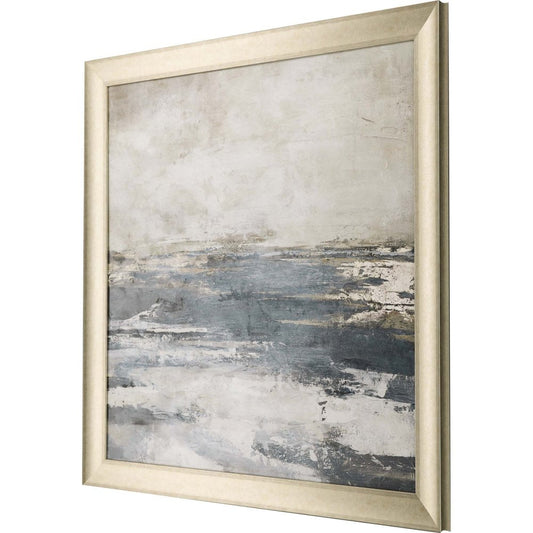 Blue Bay Framed Art Gold Picture Frame Print Wall Art HomeRoots