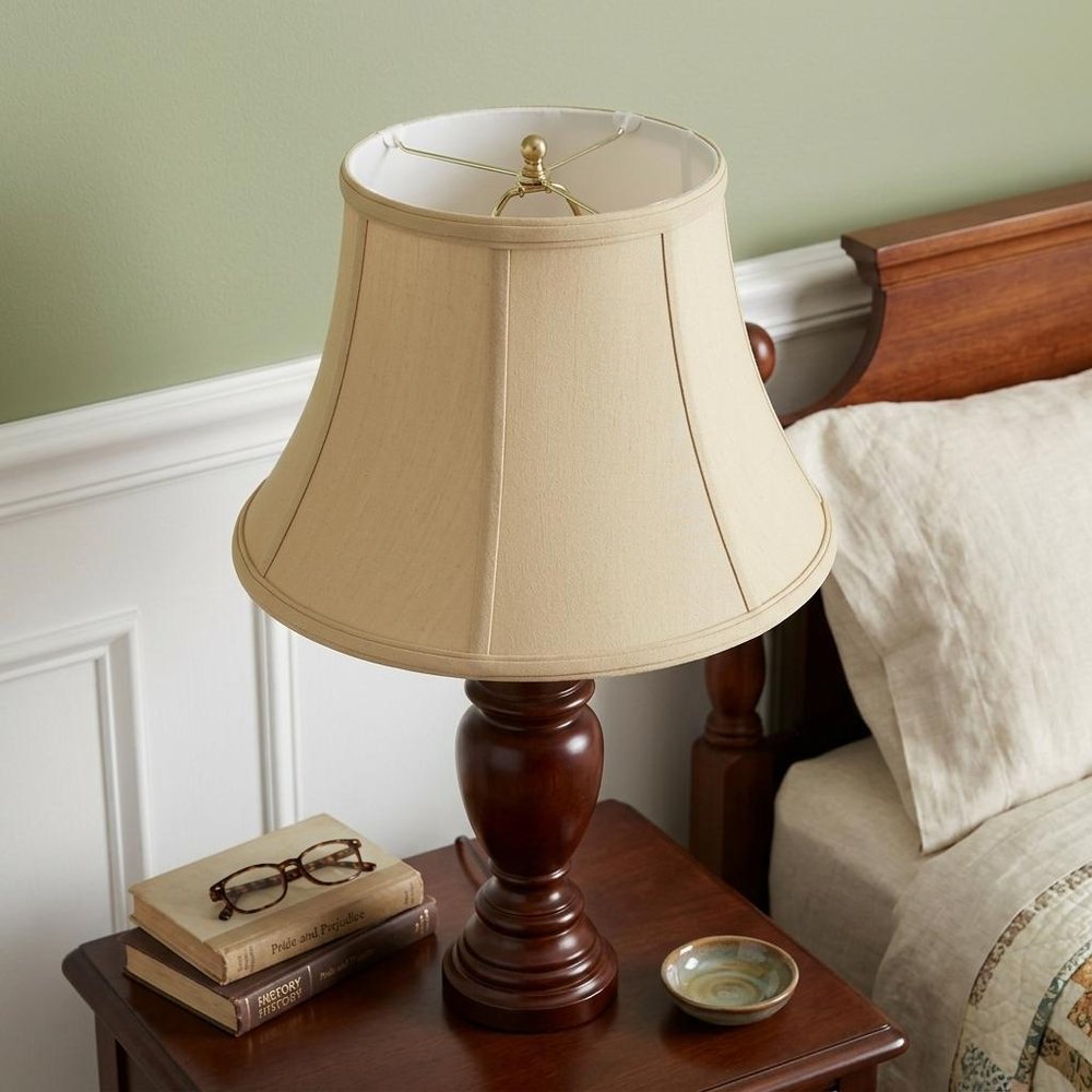 Tan No Slub Innsbruck Drum Lamp Shade HomeRoots