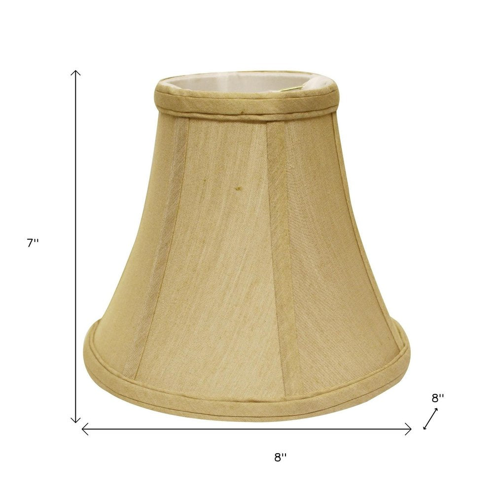 Tan No Slub Innsbruck Bell Lamp Shade HomeRoots